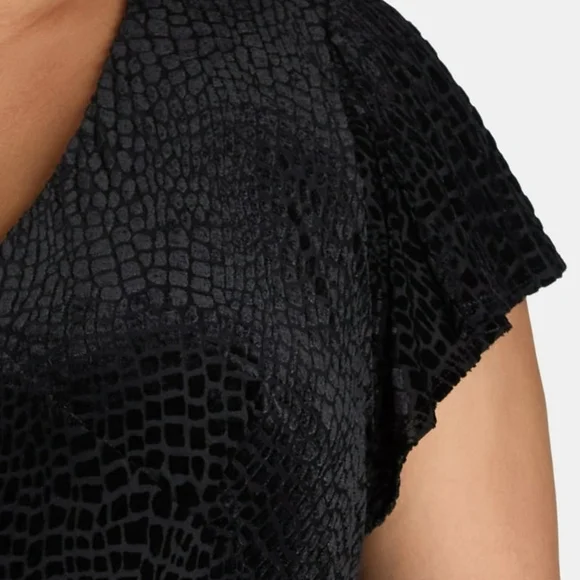 Velvet Women's Midi Dress from Terra and Sky Size 1X - Picture 2 of 4